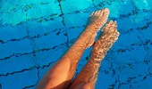Exercícios aquáticos para as pernas